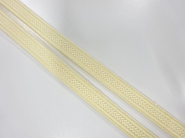  未使用品　正絹　帯留め用　手組三分紐